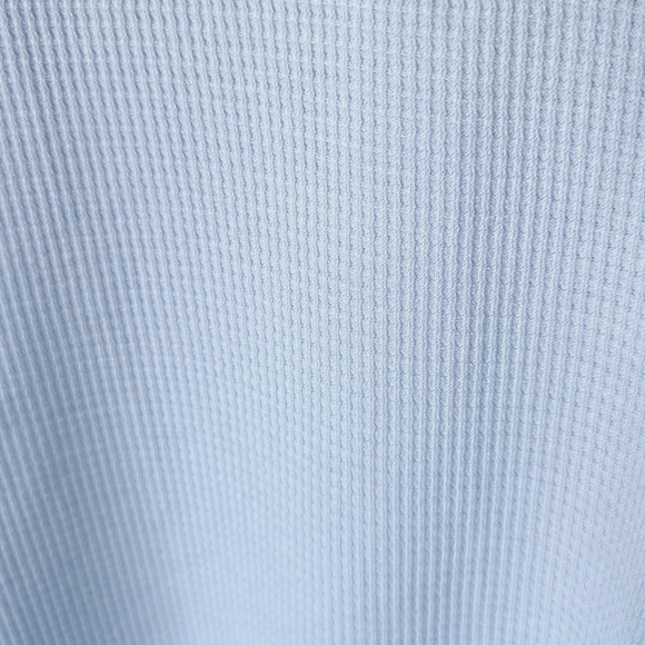 🏷️Athleta Wind Down Sleep Top Waffle Knit Baby Blue 2X - Picture 5 of 11